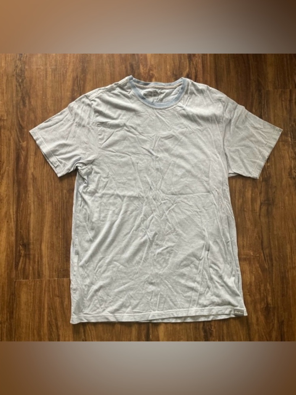 Eddie Bauer Light Gray Short Sleeve Crew Tee